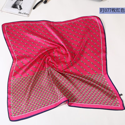 

Cross-border exclusive for AliExpress ebay Amazon wish European&American style silk small square scarf wild satin small scarf
