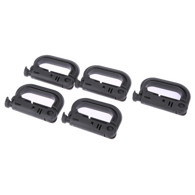 

Grimloc Molle Carabiner D Locking Ring Mount D-Ring Clip Snap Hook Buckle