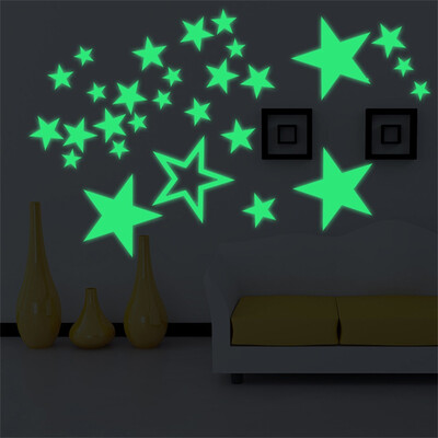 

〖Follure〗Glow In Dark Wall Ceiling Stars Stickers Wall Stickers Night Kid Home Decor