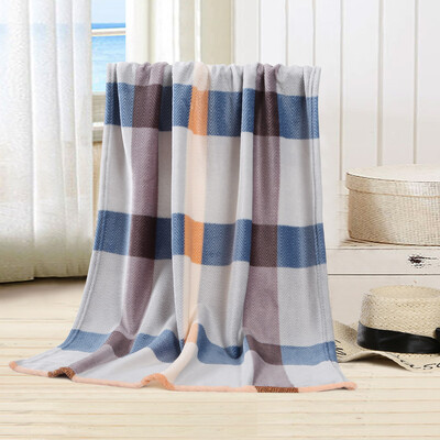 

Gobestart Super Soft Warm Solid Warm Micro Plush Fleece Blanket Throw Rug Sofa Bedding E