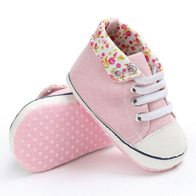 

0-9M Baby Girl Anti-slip Soft Sole Crib Shoes Newborn Prewalkers Cute Shoes