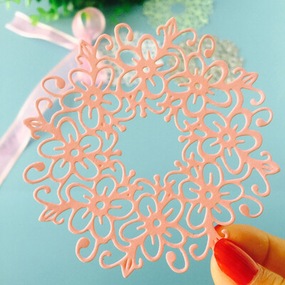 

Gobestart New Flower Heart Metal Cutting Dies Stencils DIY Scrapbooking Album Paper Card