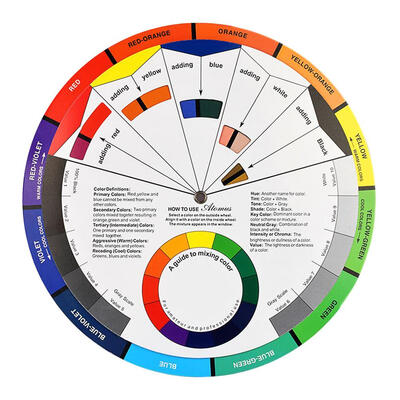 

Tattoo Nail Art Accessories Color Wheel Color Microblending Tattoo Pigments