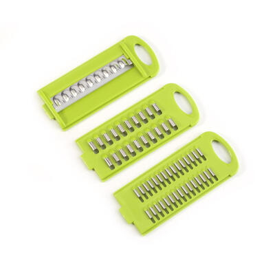 

Greensen Multi-functional Fruit Vegetable Grater Carrot Potato Cutter Slicer Kitchen Tool with 5 Blades