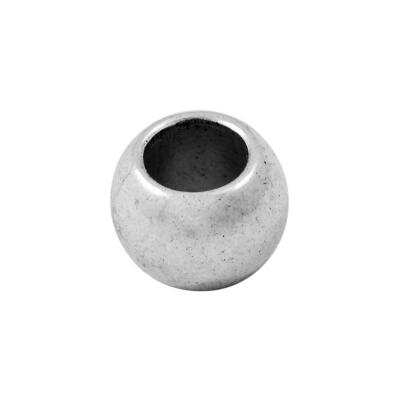 

Large Hole Beads Tibetan Style European Beads Lead Free Cadmium Free&Nickel Free Barrel Antique Silver 85mm long