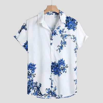 

Toponeto Mens Baggy Cotton Blend Solid Color Short Sleeve Retro T Shirts Tops Blouse