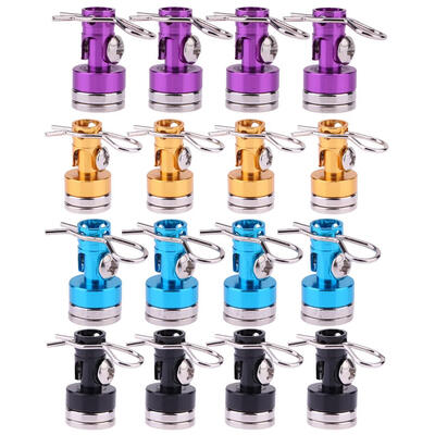 

4pcs Metal Magnetic Stealth RC Car Shell Column Post for 110 Traxxas Hsp