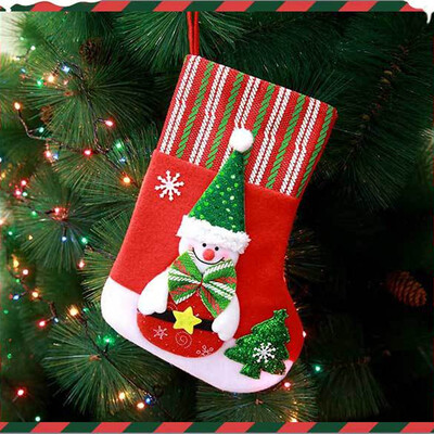 

〖Follure〗Christmas Santa Socks Cute Ornaments Festival Party Xmas Tree Hanging Decoration