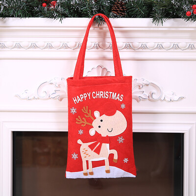 

Gobestart Santa Claus Kids Candy Present Bags Handbag Pouch Wedding Sack Gift Bag