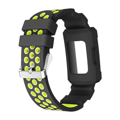 

〖Follure〗Silica gel Buckle Band Strap WatchbandBelt watch case for Fitbit charge 3