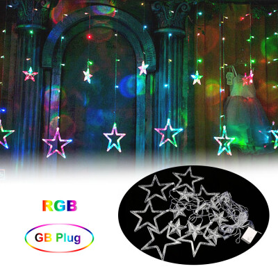 

LEDs String Lights Star Curtain Light 8 Modes Home Festival Wedding Celebration Decorative Hanging Light