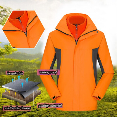 

Toponeto Men Winter Hooded Softshell Windproof Waterproof Soft Coat Shell Jacket