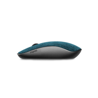 

Rapoo 3500Plus Cloth Cover 1000DPI Wireless Bluetooth Optical Mouse Ergonomic Portable Mice for PC Computer Laptops Grey
