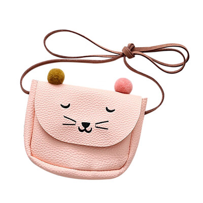 

2019 Girls Casual Ladies Bags Cute Baby Girls Cartoon Purse Hhandbag Children Kids Cross-Body Shoulder Bag
