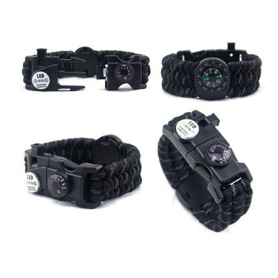 

Military Paracord Survival Sport Swimming Wrist Watch Tactical Bracelet Outdoor