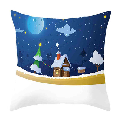 

〖Follure〗Christmas Pillow Cover Decor Pillow Case Sofa Waist Throw Cushion Cover