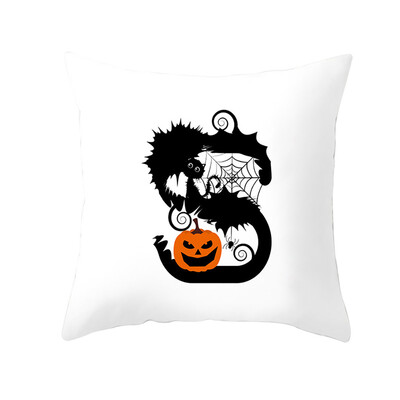 

〖Follure〗Halloween Pumpkin Throw Pillow Cover Pillowcases Decorative Sofa Cushion Cover