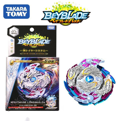 

Beyblade Burst Booster B-97 Nightmare Longinus Ds Burst Bey Battle Top Set w Left Spin Launcher Children Gyro Toys