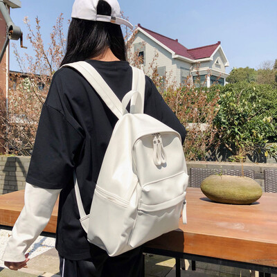 

Dear&beloved Tong childhood Yang Zi same bag shoulder bag pure white backpack schoolbag for female students