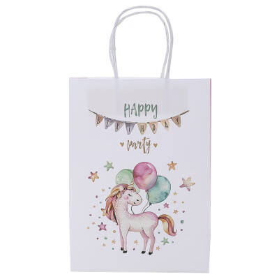 

Unicorn \ Flamingo Gift Paper Bags Cartoon Candy Bag