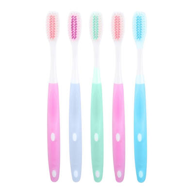 

5pcs Soft Toothbrush Nano Bamboo Carbon Fiber Teeth Clean Dental Oral Care