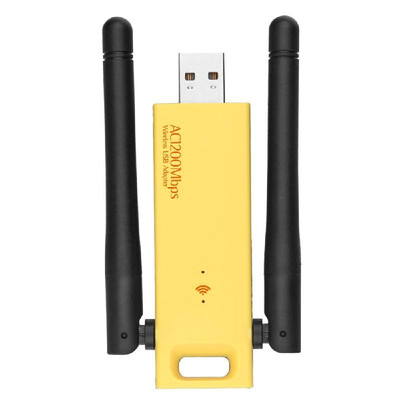 

WD-4602AC 1200Mbps Wireless Dual Band USB Adapter AC1200 USB30 Wireless Network WiFi Adapter 24GHz 50GHz Ethernet 80211AC w