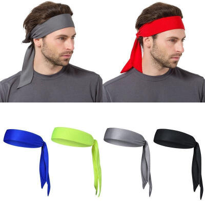 

Outdoor Sports Running Tennis Yoga Sweatband Headband Hair Band Wrap Bandana