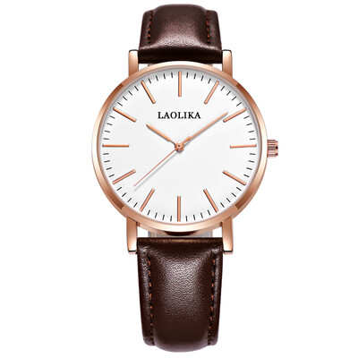 

Korean fashion simple leisure atmosphere tide watches for men&women students waterproof couple womens ultra thin mens watche