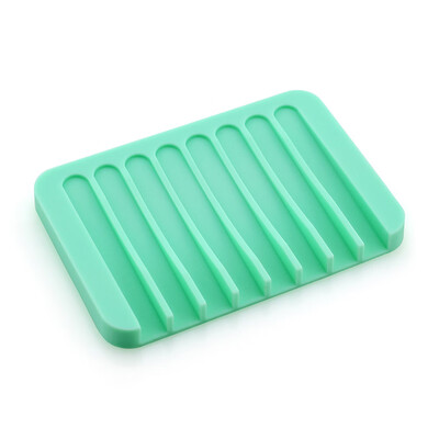 

Creative Silicone Soap Frame Silicone Soap Box Bathroom Soap Dish Jewelry Holder