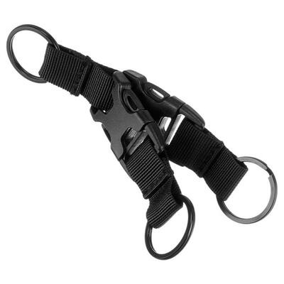 

Outdoor Combat Backpack Hang Buckle Multifunctional Three Rings Carabiner