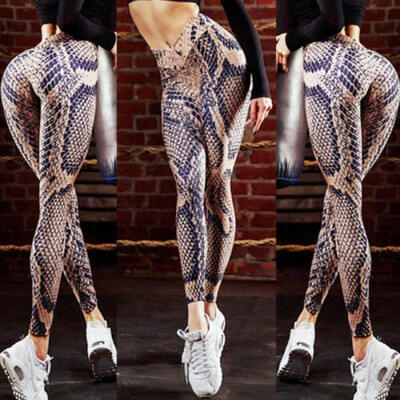 

Women Sport Pants High Waist Yoga Fitness Leggings Running Gym Scrunch Trousers