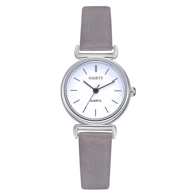 

Womens watch GAIETY brand quality PU leather retro womens quartz watch belt watch