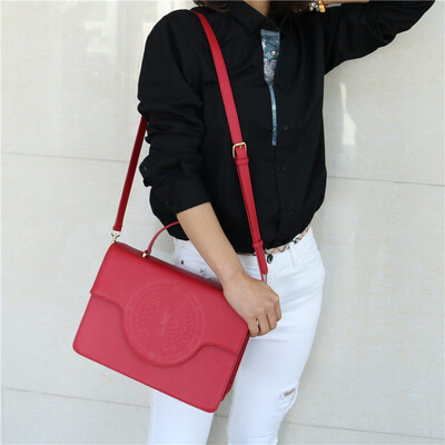 

EXCLUSIVEPROPERTIES handbag 2018 new fashion simple wild single shoulder oblique shoulder bag leather handbag 6961