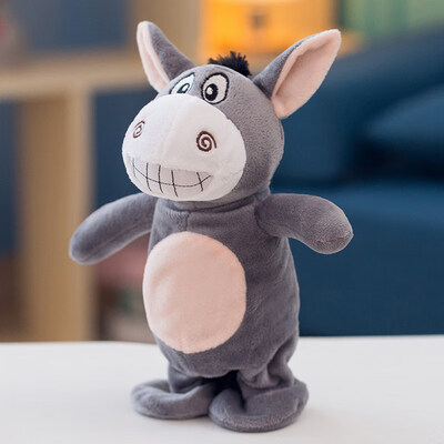 

Interactive Talking Toy Donkey Electric Pets Plush Recording Smart Walking Toys