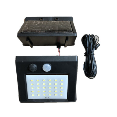 

Outdoor LED Solar Light Separable Solar Panel Wall lamp Motion SensorNight Sensor Solar light For Garden Night Light
