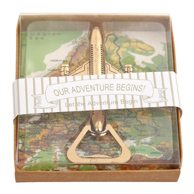 

Wedding Souvenirs Small Size Airplane Bottle Opener Gift Favor Kitchen Tool