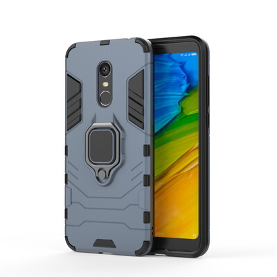 

Car Holder Stand Case For Xiaomi Redmi 5 Plus Back Cover Magnetic Bracket Finger Ring Celulars Fecoprior