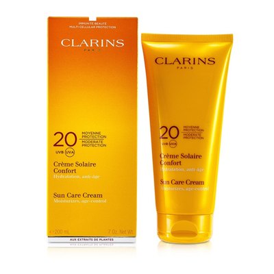 

CLARINS - Sun Care Cream Moderate Protection 20 UVBUVA 200ml7oz