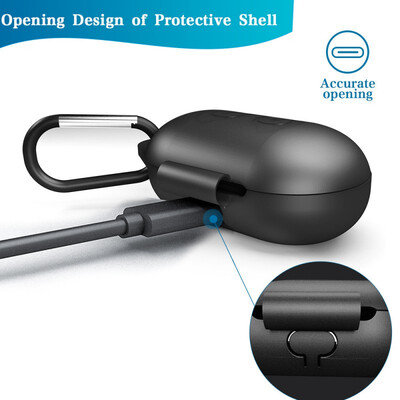 

Flexible Silicone Comprehensive Protective Case Anti-shock Full Cover for Samsung Galaxy Buds Sports Bluetooth Earphone Accessor