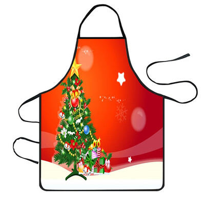 

Siaonvr Christmas Decoration Waterproof Apron Kitchen Aprons Dinner Party Apron