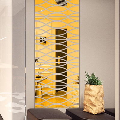 

Toponeto 1Set 3D Diy Fashion Acrylic Wall Sticker Modern Stickers Decoration