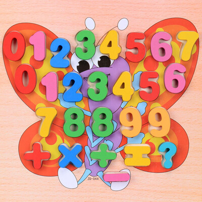 

Gotoamei Wooden Kids Numbers&letters Jigsaw For Education And Learning Puzzles Toy