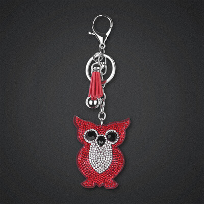 

Tailored Owl Toy 5D Diamond Painting KeyRing Key Chain Pendant Gift