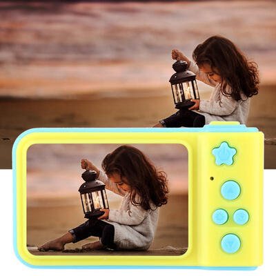 

Greensen 2 Inch Screen 1080P HD Children Toy Digital Video Camera Kids Blue&Yellow