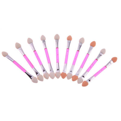 

10pcsSet Professional Round Rod Double Headed Sponge Eyeshadow Stick