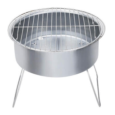 

Greensen Folding Portable Barbecue Stove Outdoor Camping Patio Round BBQ Grill