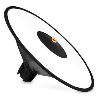 

17in43cm Portable Cone Softbox Foldable Flash Light Diffuser Speedlight