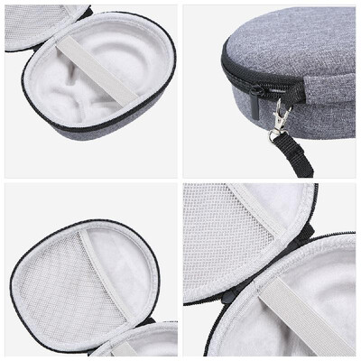 

Headphone Carrying Case with Mesh Bag Waterproof&Shock-resistant Headset Storage Bag Portable Headphone Organizer for AfterSho