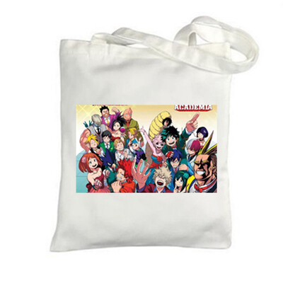 

My Hero Academia Bag Anime Commuter Bag Shoulder Bags Canvas Tote Bag Anime Style Multifunctional Canvas Bag for Women