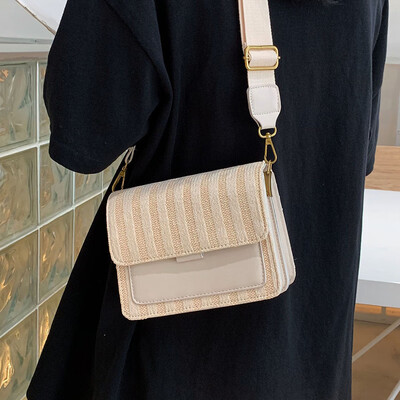 

Net red small square bag female bag 2019 new wild foreign air shoulder bag summer small fresh ins girls crossbody bag